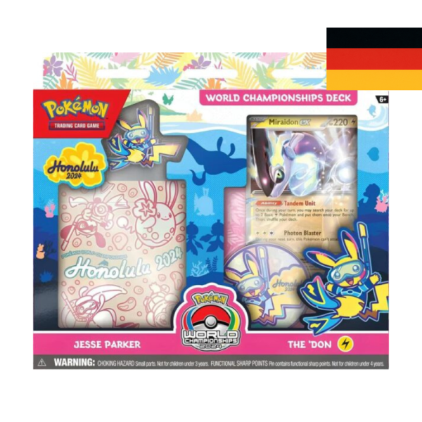 Pokemon 2024 World Championship Deck Jesse Parker (deutsch)