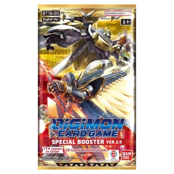 Digimon Card Game - Special Booster Ver.2.5 BT19-20 Booster (englisch)