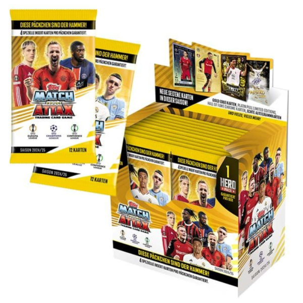 Topps Match Attax UEFA Champions League TC 2024/2025 - 24er Display