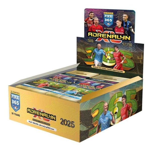 Panini FIFA 365 2024/25 TC Adrenalyn XL - Fat Packs - 10er Display