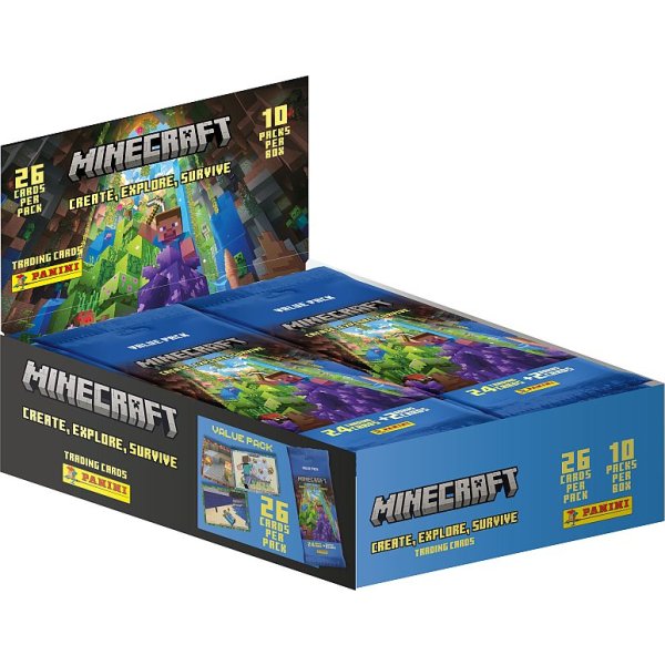 Panini Minecraft Series 3 - Fat Pack - 10er Display