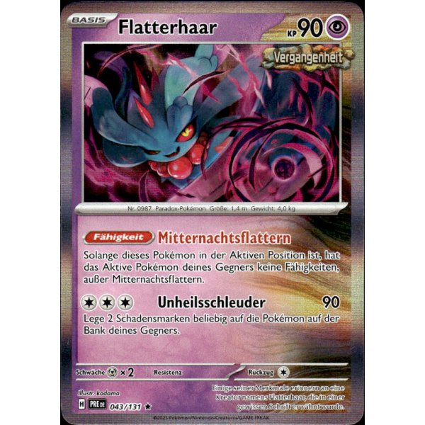 Flatterhaar 043/131 Holo