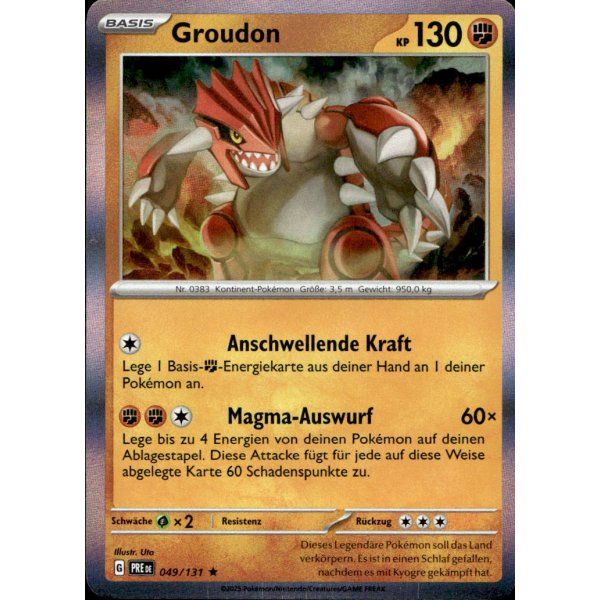 Groudon 049/131 Holo