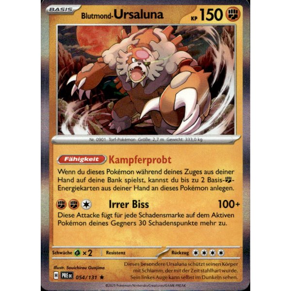 Blutmond-Ursaluna 054/131 Holo