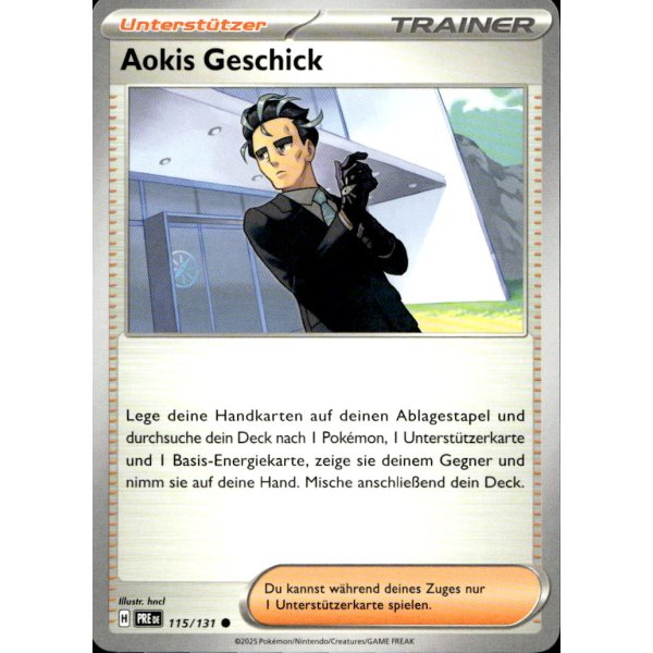 Aokis Geschick 115/131
