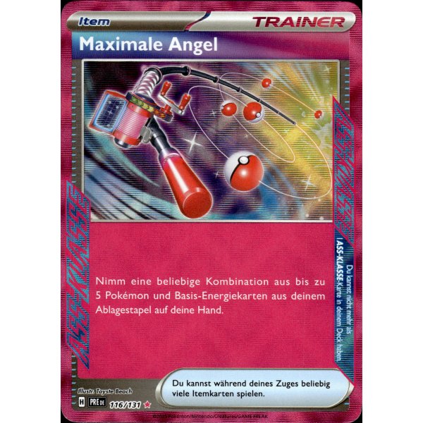 Maximale Angel 116/131