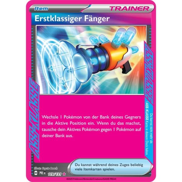 Erstklassiger F&auml;nger 119/131