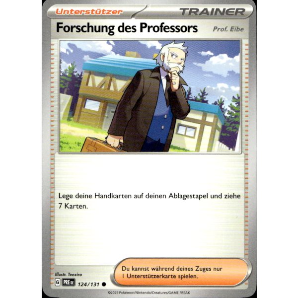 Forschung des Professors 124/131