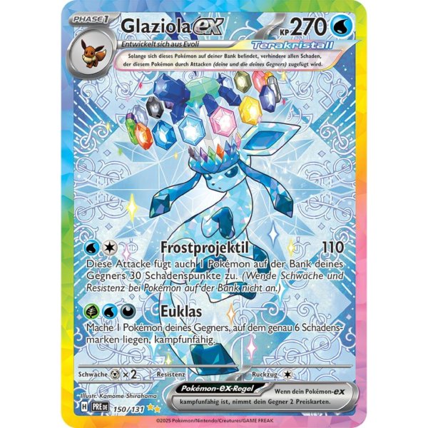 Glaziola-ex 150/131 Special Illustration Rare
