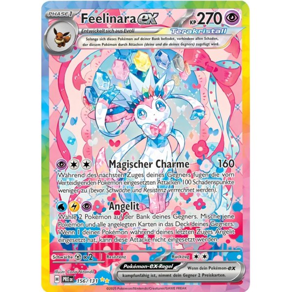 Feelinara-ex 156/131 Special Illustration Rare