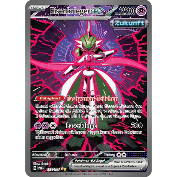 Eisenkrieger-ex 157/131 Special Illustration Rare