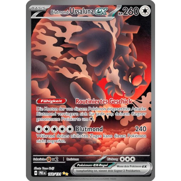 Blutmond-Ursaluna-ex 168/131 Special Illustration Rare