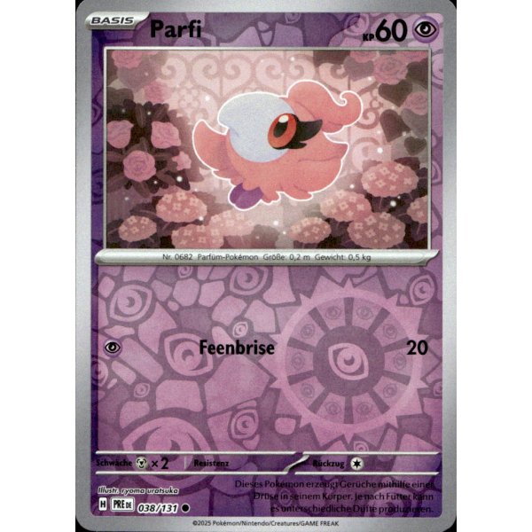 Parfi 038/131 REVERSE HOLO