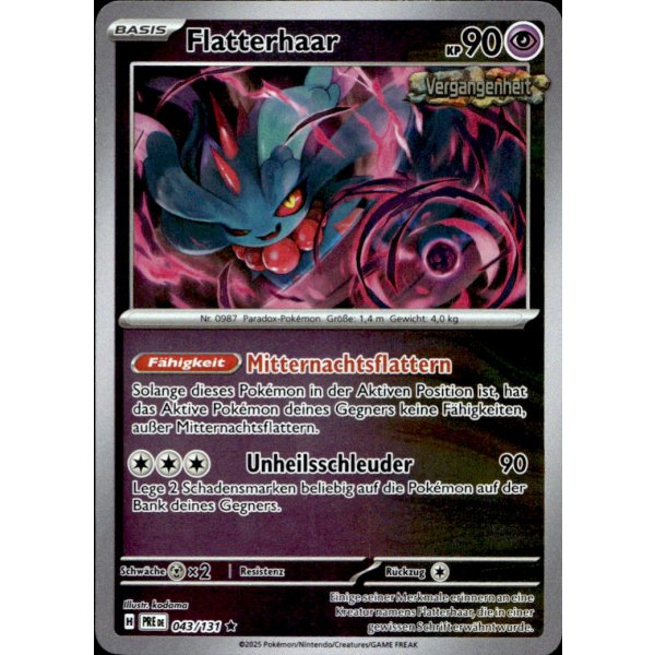Flatterhaar 043/131 Holo REVERSE HOLO