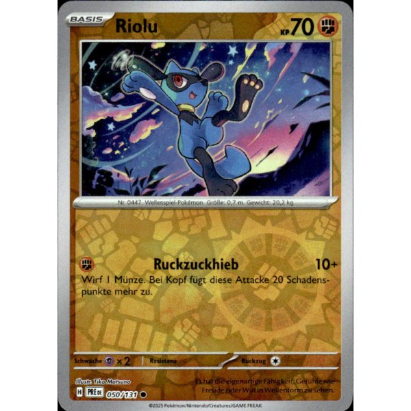 Riolu 050/131 REVERSE HOLO
