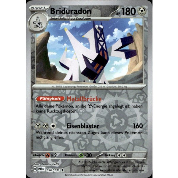 Briduradon 070/131 Holo REVERSE HOLO