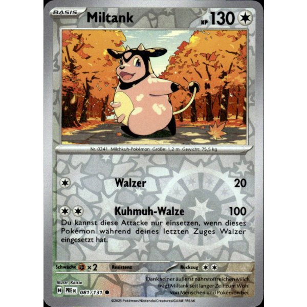Miltank 081/131 REVERSE HOLO