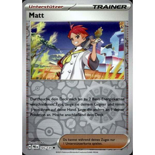 Matt 105/131 REVERSE HOLO