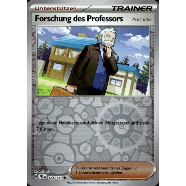 Forschung des Professors 124/131 REVERSE HOLO