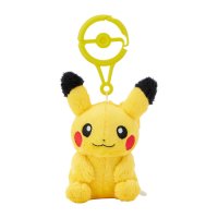 Pokemon Pikachu Plüsch Schlüsselanhänger mit Karabiner 7 cm