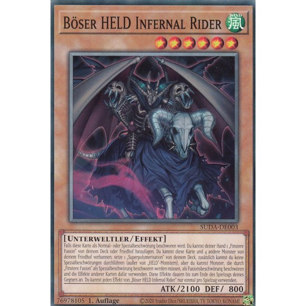 B&ouml;ser HELD Infernal Rider SUDA-DE003