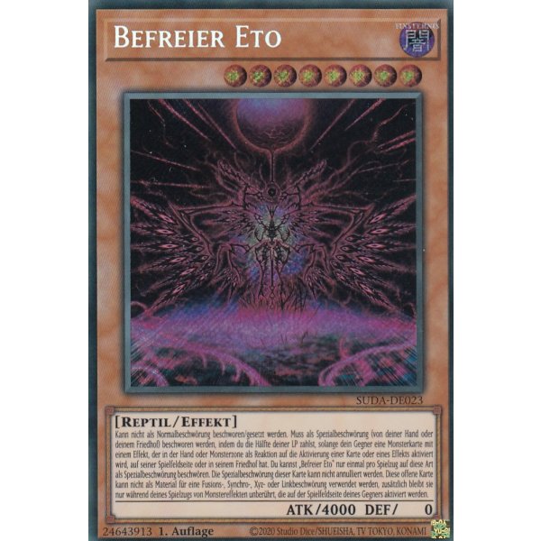 Befreier Eto SUDA-DE023 (Secret Rare)