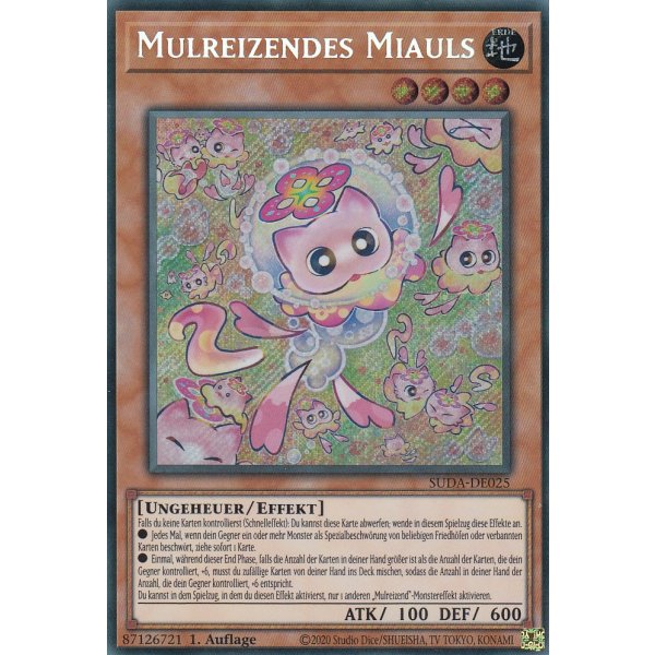 Mulreizendes Miauls SUDA-DE025 (Secret Rare)