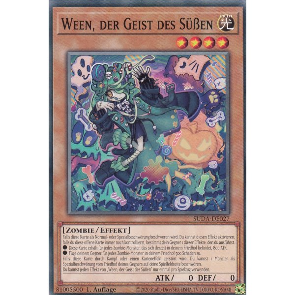 Ween, der Geist des S&uuml;&szlig;en SUDA-DE027