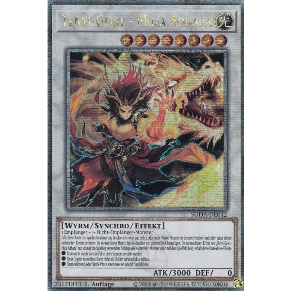 Tenyi-Geist - Mula Adhara SUDA-DE042 (Quarter Century Secret Rare)