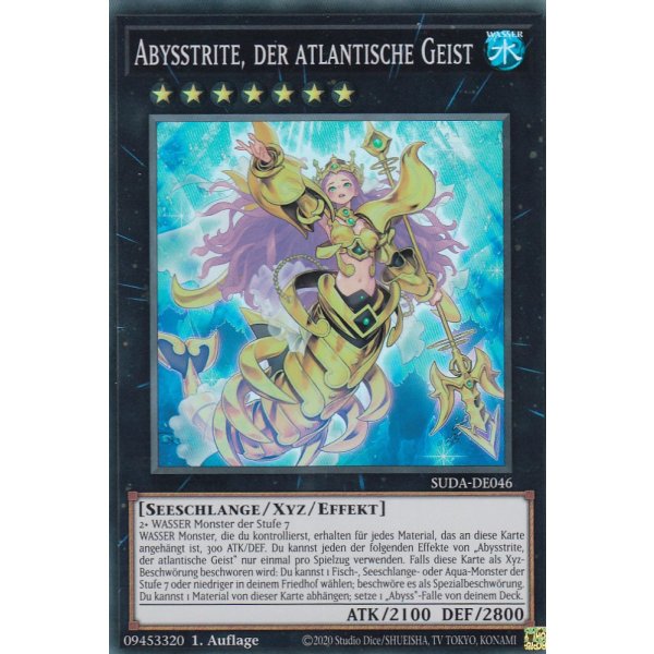 Abysstrite, der atlantische Geist SUDA-DE046 (Super Rare)