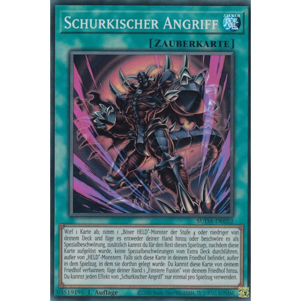 Schurkischer Angriff SUDA-DE052 (Super Rare)