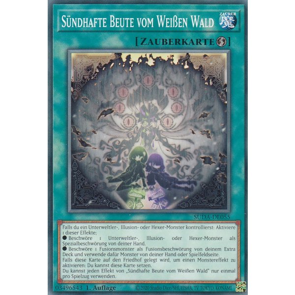 S&uuml;ndhafte Beute vom wei&szlig;en Wald SUDA-DE055