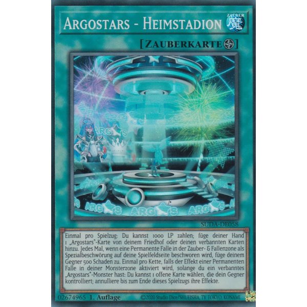 Argostars - Heimstadion SUDA-DE058 (Super Rare)