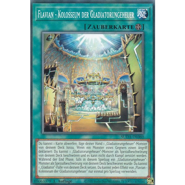 Flavian - Kolosseum der Gladiatorungeheuer SUDA-DE060