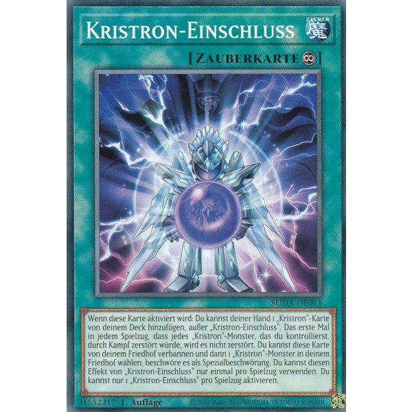Kristron-Einschluss SUDA-DE061