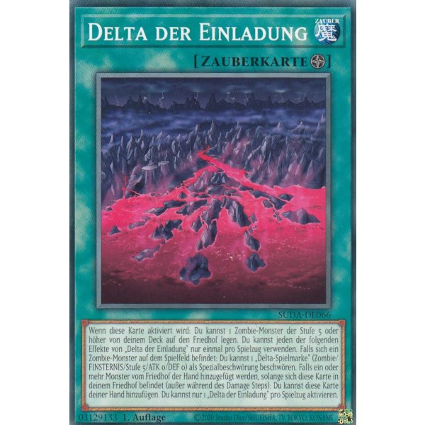 Delta der Einladung SUDA-DE066