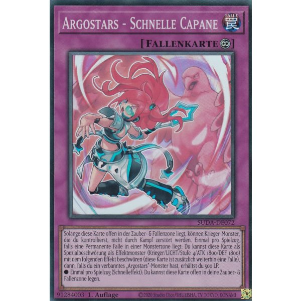 Argostars - schnelle Capane SUDA-DE072 (Super Rare)