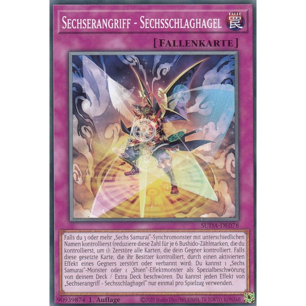 Sechserangriff - Sechsschlaghagel SUDA-DE078