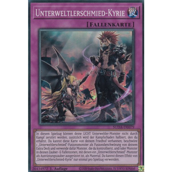 Unterweltlerschmied-Kyrie SUDA-DE079 (Super Rare)