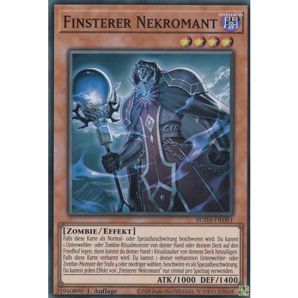 Finsterer Nekromant  SUDA-DE081 (Super Rare)