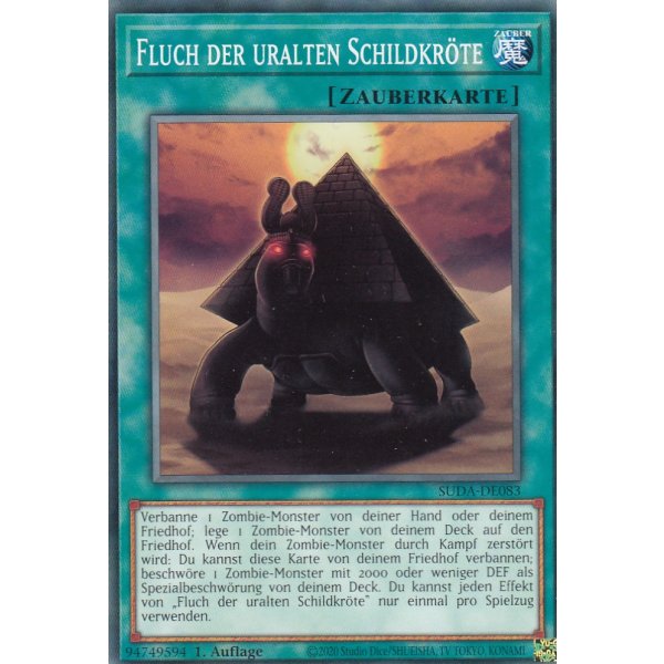Fluch der uralten Schildkr&ouml;te SUDA-DE083