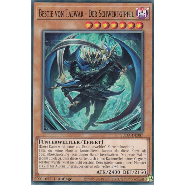 Bestie von Talwar - der Schwertgipfel SUDA-DE087