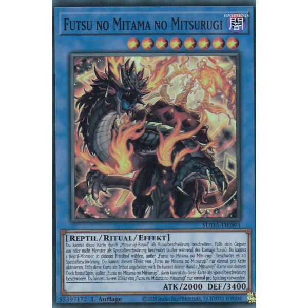 Futsu no Mitama no Mitsurugi SUDA-DE093 (Super Rare)