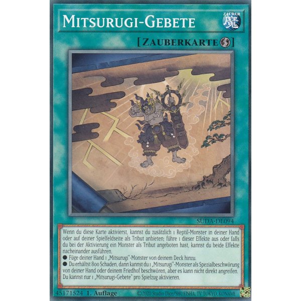 Mitsurugi-Gebete SUDA-DE094