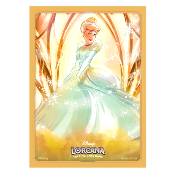 Disney Lorcana: Archazias Insel - Kartenh&uuml;llen Cinderella