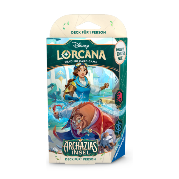 Disney Lorcana: Archazias Insel - Starter Deck Rubin und Saphir (deutsch)
