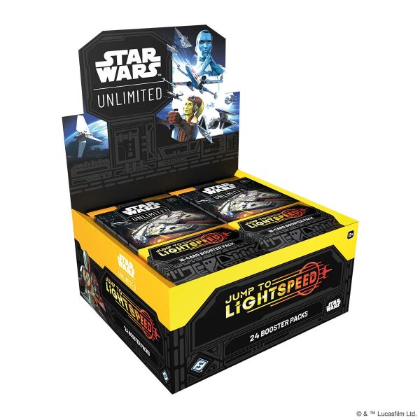 Star Wars: Unlimited - Jump to Lightspeed Booster Display (englisch)