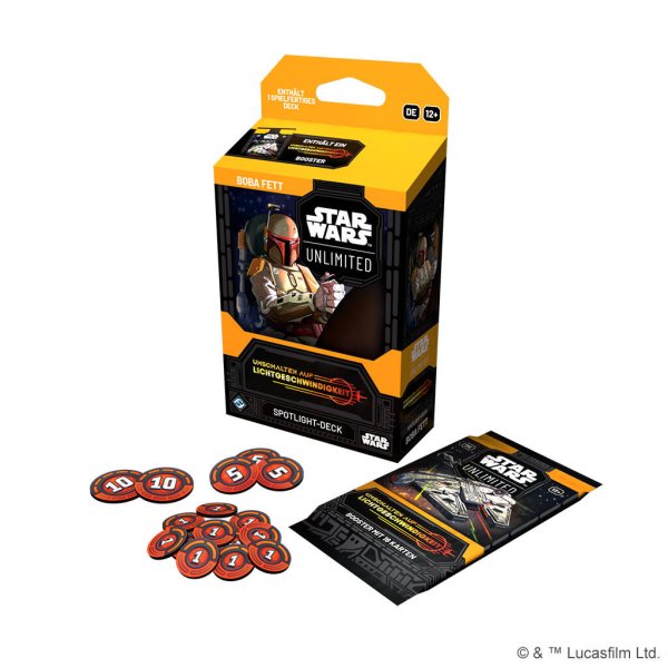 Star Wars: Umschalten auf Lichtgeschwindigkeit - Spotlight-Deck - Boba Fett (deutsch)