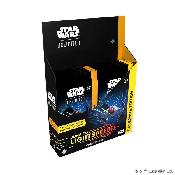 Star Wars: Unlimited - Jump to Lightspeed - Carbonite Booster Display (englisch)