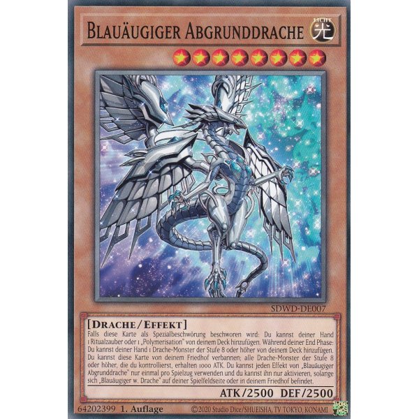 Blau&auml;ugiger Abgrunddrache SDWD-DE007